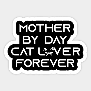 mother cat lover Sticker